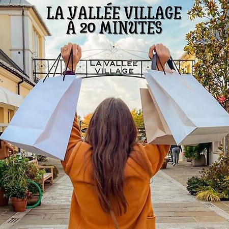 Calme Absolu, Terrasse Et Parking Entre Paris Et Disney Vaires-sur-Marne Luaran gambar