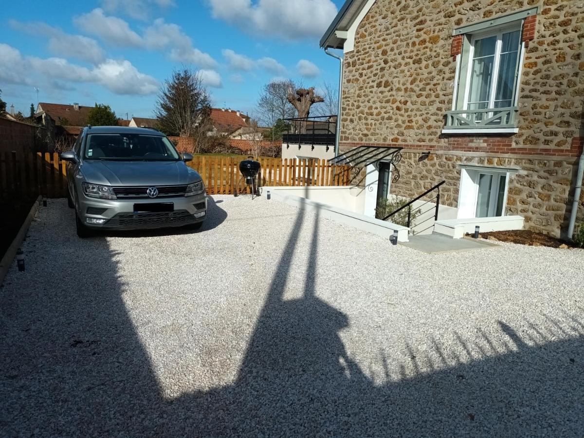 Calme Absolu, Terrasse Et Parking Entre Paris Et Disney Vaires-sur-Marne Luaran gambar