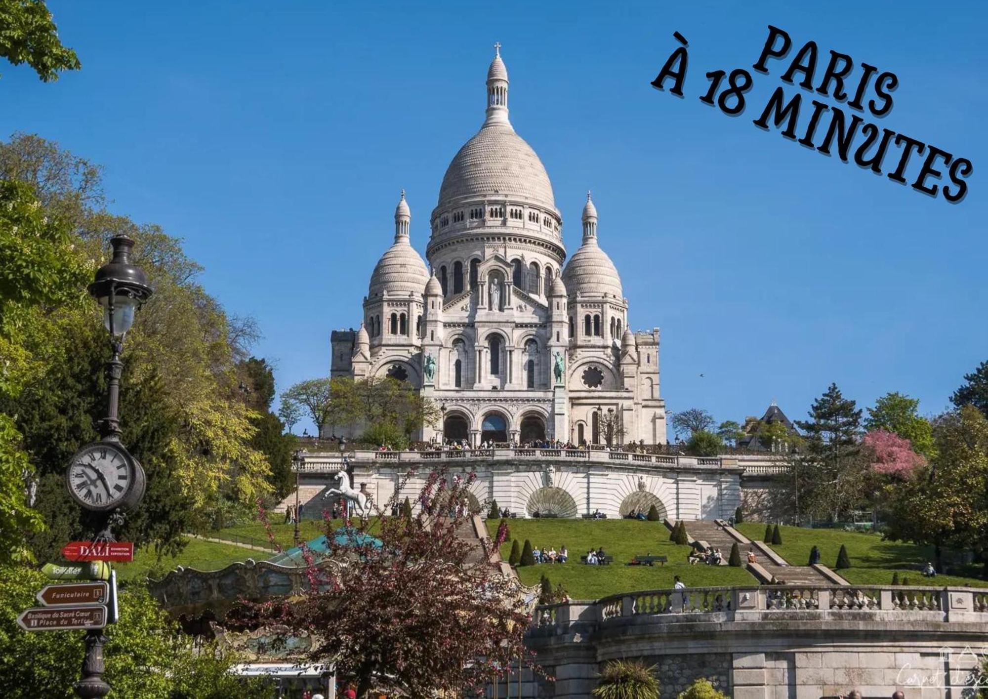 Calme Absolu, Terrasse Et Parking Entre Paris Et Disney Vaires-sur-Marne Luaran gambar